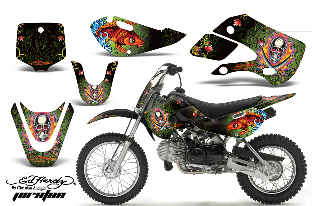 Kawasaki KLX 110 KX 65 00-09 NP Graphic Kit EHP G